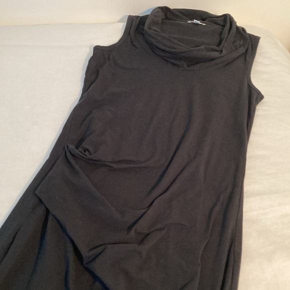 James Perse cowl sleeveless cinched maxi dress 4 black - Picture 15 of 16